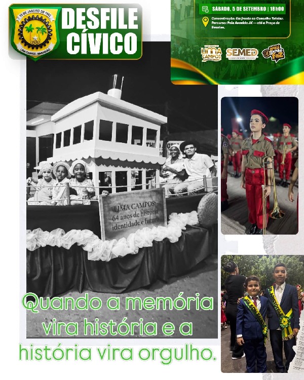 DESFILE CÍVICO - INDEPENDÊNCIA DO BRASIL